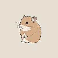 small animal mammal rodent hamster vector