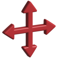 3D-Symbol der Bewegung png