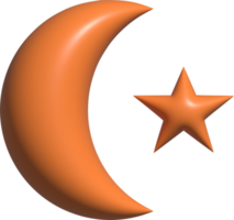 3d icon of islamic png