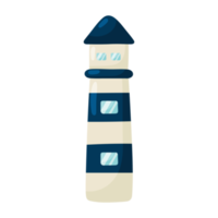 blauw vuurtoren icoon png