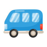 icône de camionnette bleue. png