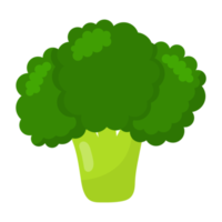 ícone de brócolis verde. png