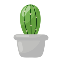 icono de cactus de dibujos animados. png