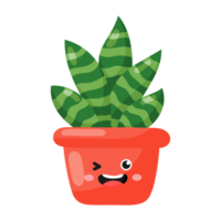 icono de cactus de dibujos animados. png