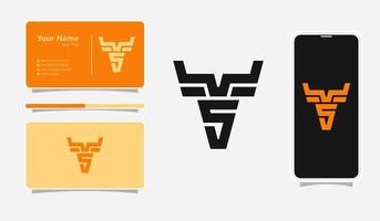 Letter W S logo design. creative minimal monochrome monogram symbol. Universal elegant vector emblem. Premium business logotype. Graphic alphabet symbol for corporate identity