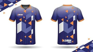 diseño de camisetas de fútbol para sublimación, diseño de camisetas deportivas vector