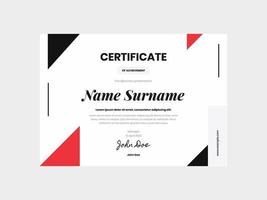 Vector eps elegant certificate template