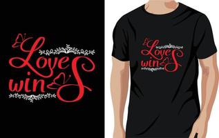 valentine t-shirt design vector