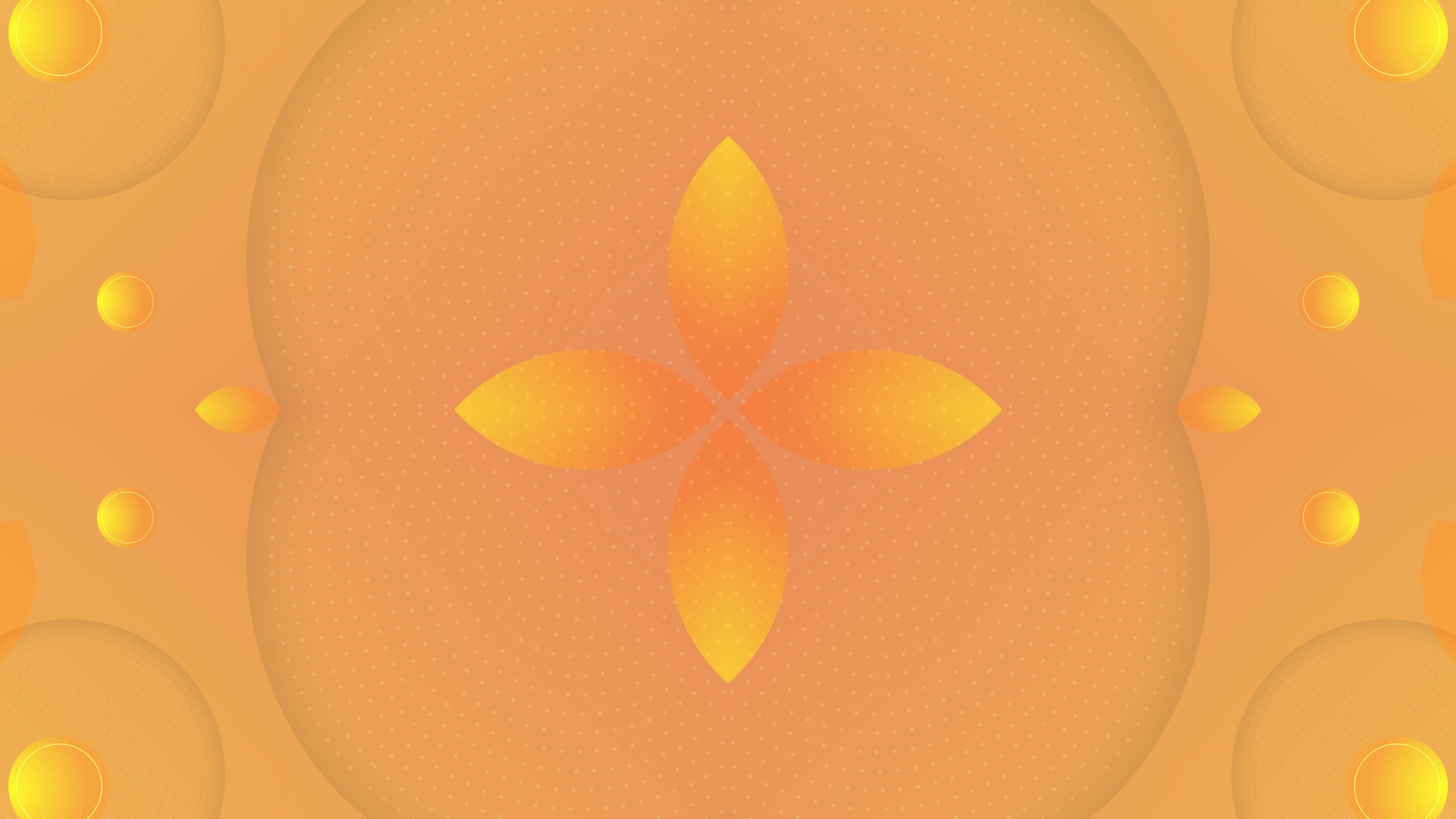 Animated moving wallpapers in the shape of a circle with an abstract