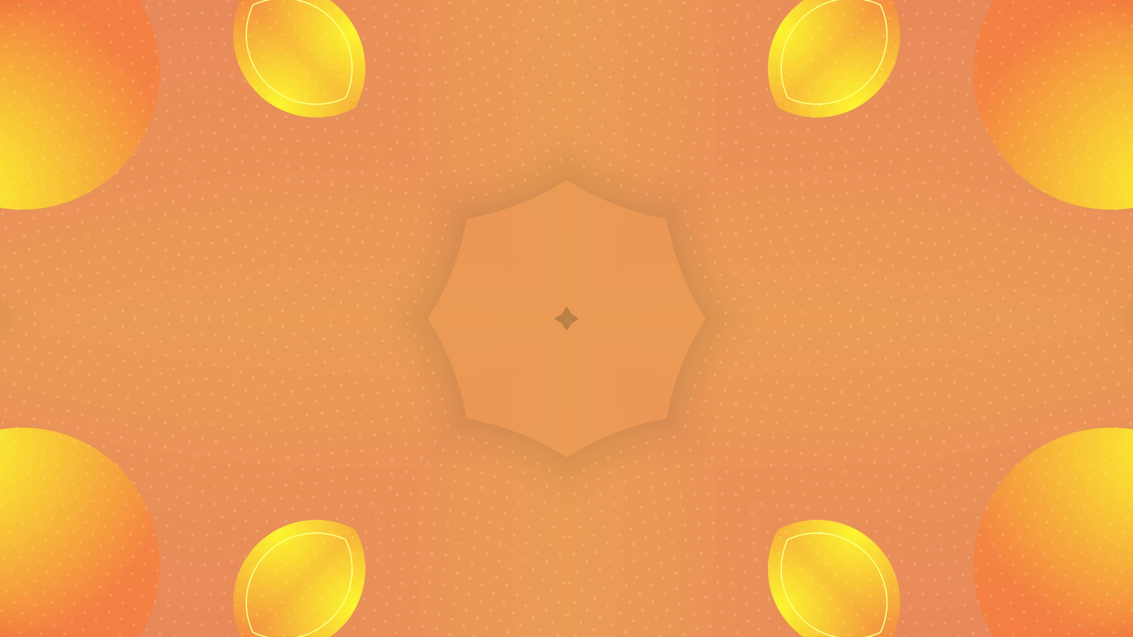 Animated moving wallpapers in the shape of a circle with an abstract