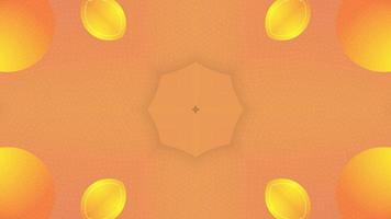 Animated moving wallpapers in the shape of a circle with an abstract fluid color gradient. video