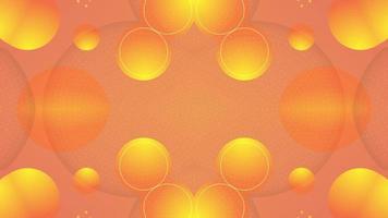 Animated moving wallpapers in the shape of a circle with an abstract fluid color gradient. video