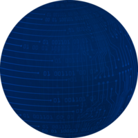 globe de technologie moderne png