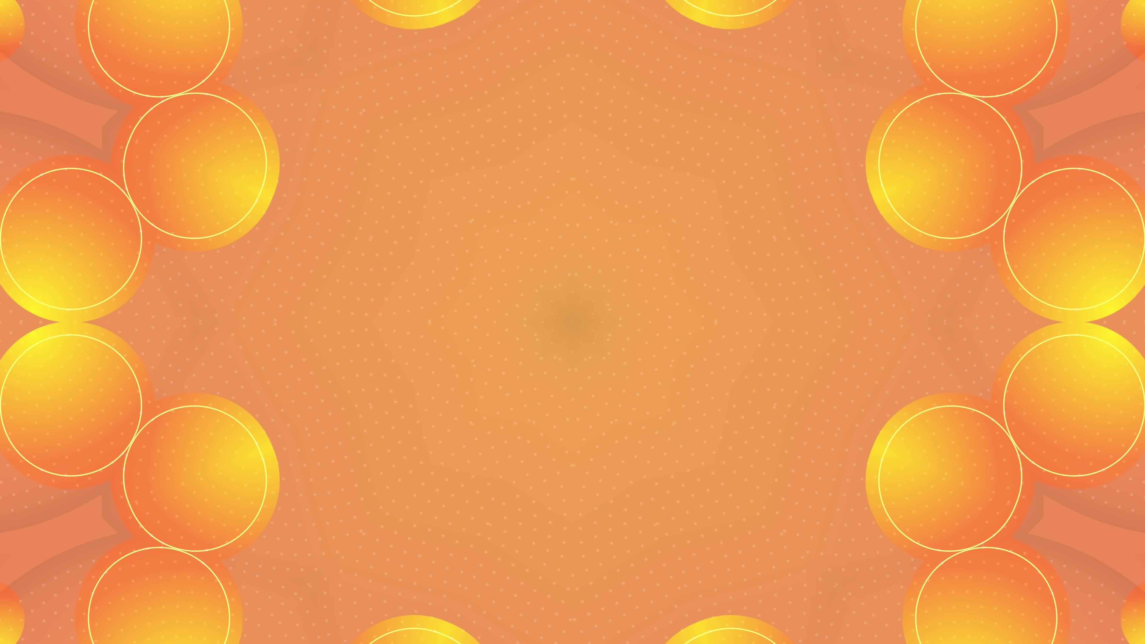 Animated moving wallpapers in the shape of a circle with an abstract