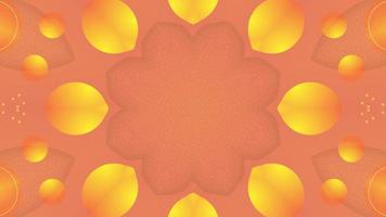 Animated moving wallpapers in the shape of a circle with an abstract fluid color gradient. video