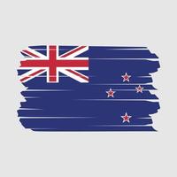 New Zealand Flag Brush vector