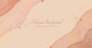 Abstract horizontal watercolor background. Neutral light colored empty space background illustration vector