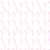 Background with illustration of flamingos in pink color. png