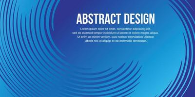 Abstract background twirl concept with blue color design vector