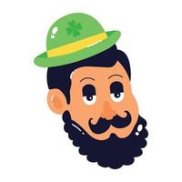 Trendy Leprechaun Concepts vector