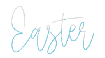 Pasqua lettering 3d png