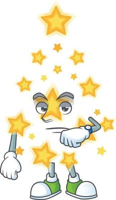 Christmas star cartoon