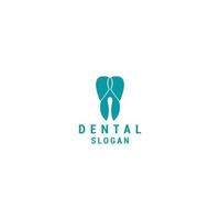 Dental logo icon design template vector