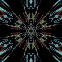 Abstract kaleidoscope background. Beautiful kaleidoscope seamless pattern. Multicolor mosaic texture. Seamless kaleidoscope texture. Unique kaleidoscope design vector