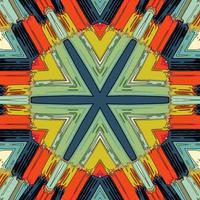 Abstract kaleidoscope background. Beautiful kaleidoscope seamless pattern. Multicolor mosaic texture. Seamless kaleidoscope texture. Unique kaleidoscope design vector