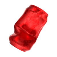 Tin can isolated on transparent png