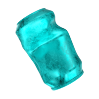 Tin can isolated on transparent png