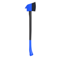 Fire axe isolated on transparent png