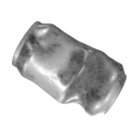 Tin can isolated on transparent png