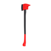 Fire axe isolated on transparent png