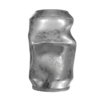 Tin can isolated on transparent png