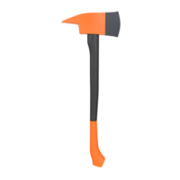 Fire axe isolated on transparent png