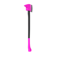 Fire axe isolated on transparent png