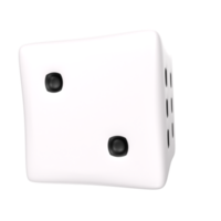 Dice isolated on transparent png