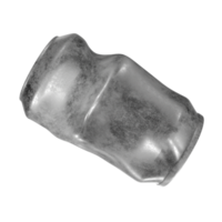 Tin can isolated on transparent png