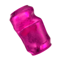 Tin can isolated on transparent png