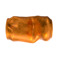 Tin can isolated on transparent png