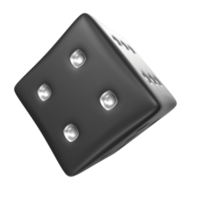 Dice isolated on transparent png