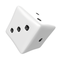 Dice isolated on transparent png