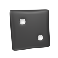 Dice isolated on transparent png