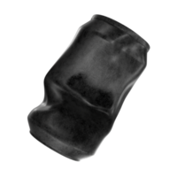 Tin can isolated on transparent png
