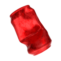 Tin can isolated on transparent png