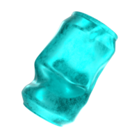 Tin can isolated on transparent png