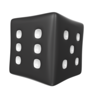 Dice isolated on transparent png