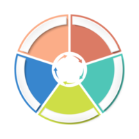 infographic med 5 steg, bearbeta eller alternativ. png