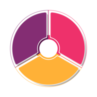 infographic met 3 stappen, werkwijze of opties. png